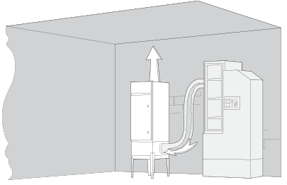 Air Vac Unit Model VMC Blueprint